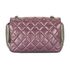 Chanel CC Metallic Two Tone Flap Bag, back view